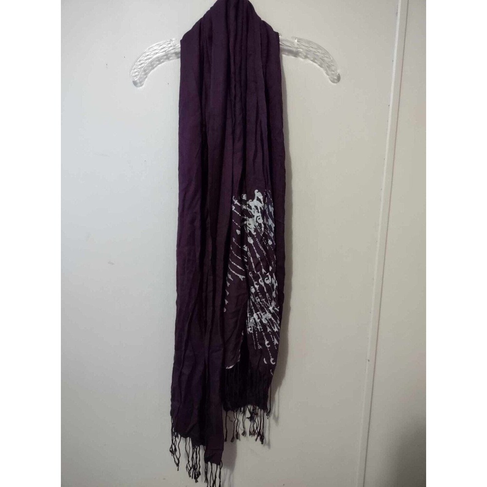 DNA Scarf | Purple DNA Double Helix